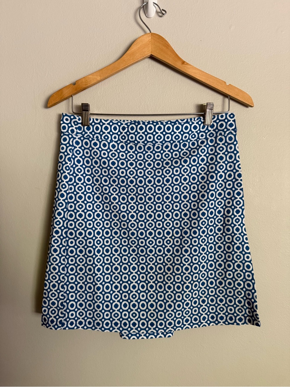 Ripskirt length 2 Blue Geometric Print Women’s Skirt